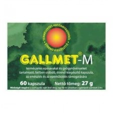 Gallmet -M kapszula 60 db vitamin és táplálékkiegészítő