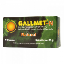 Gallmet -N epesav kapszula 60 db vitamin és táplálékkiegészítő