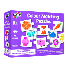 Galt Set de 6 puzzle-uri - Lumea culorilor puzzle, kirakós