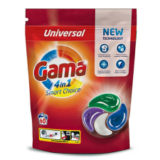 Gama 4 az 1-ben Univerzális folyékony mosókapszula (60 db) tisztító- és takarítószer, higiénia