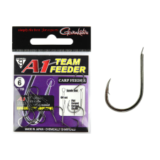 Gamakatsu Team Feeder A1 Carp pontyozó horog, #10, 15db/csomag horog