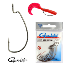 Gamakatsu Worm Offset 4 6/cs. horog