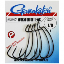  Gamakatsu Worm Offset horog 2/0 5db (146843-200) horog