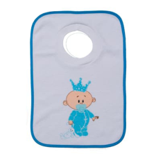  Gamberritos nyálkendő bebújós koronás kék 10312 előke