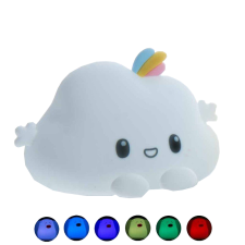 Gamberritos szilikon éjjeli fény, felhő éjjeli fény