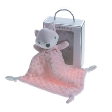  Gamberritos szundikendõ plüss buborékos anyagú rózsaszín róka 10770 plüssfigura