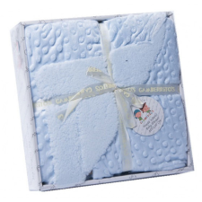 Gamberritos takaró plüss/sherpa 80x110cm kék 9387 babaágynemű, babapléd