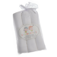 Gamberritos textilpelenka 80x80cm 3db fehér 9679 mosható pelenka