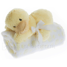  Gamberritos wellsoft takaró 80x110cm plüss játékkal kacsa sárga 10899 babaágynemű, babapléd