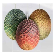  Game of Thrones: Sculpted Dragon Egg Candles – Insight Editions idegen nyelvű könyv