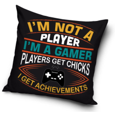  Gamer Achievements párnahuzat 40x40 cm lakástextília