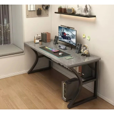  Gamer asztal minőségi íróasztal szürke 140x60x75 cm OTC-G3 íróasztal