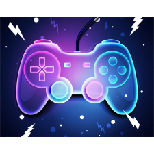  Gamer Neon polár takaró 100x140cm lakástextília
