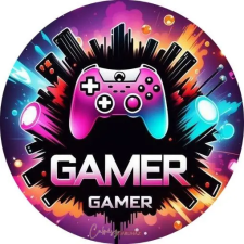  Gamer témájú tortaostya,ostyakép sütés és főzés