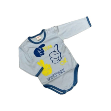 GAMEX Hosszú Ujjú Body - Kék "Oke" - 74 kombidressz, body