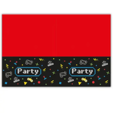 Gaming Party műanyag asztalterítő 120x180 cm party kellék