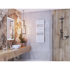 Gamma Design classic törölközőszárító radiátor 45cm x 120cm, fehér fűtőtest, radiátor