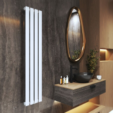 Gamma Design vertical radiátor 29,6cm x 140cm, fehér beépíthető fűtőtest, radiátor