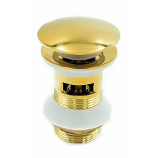 Gamma DZP klik klak leeresztő mosdókagylóhoz arany, beépíthető szaniter