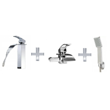 Gamma SLIM 3in1 Mosdó + Kád + Zuhanyrózsa csaptelep