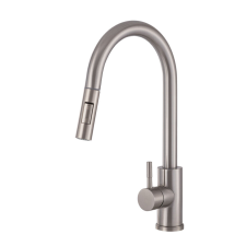 Gamma Taru Slim konyhai csaptelep inox, beépíthető csaptelep