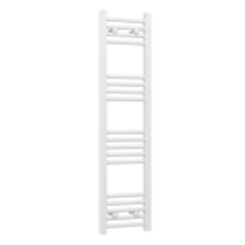 Gamma Törölközőszárító radiátor, Basic 30cm x 120cm, fehér fűtőtest, radiátor
