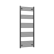 Gamma Törölközőszárító radiátor, Basic 60cm x 150cm, fekete fűtőtest, radiátor