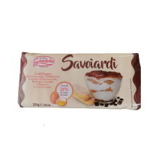 Gandola Savoiardi babapiskóta - 200g csokoládé és édesség