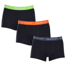 Gant 3PACK fekete Gant férfi boxeralsó (902343003-378) M