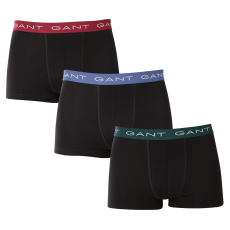 Gant 3PACK fekete Gant férfi boxeralsó (902433003-005) XXL