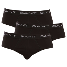 Gant 3PACK Fekete Gant férfi slip alsónadrág (900003001-005) M férfi alsó