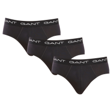 Gant 3PACK Fekete Gant férfi slip alsónadrág (900013001-005) L férfi alsó