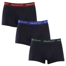 Gant 3PACK kék Gant férfi boxeralsó (902333003-604) M