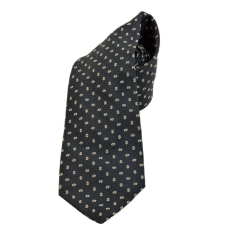 Gant fekete, apró mintás férfi nyakkendő