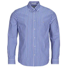 Gant Hosszú ujjú ingek REG CLASSIC POPLIN STRIPE SHIRT Kék EU S