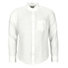 Gant Hosszú ujjú ingek REG GMNT DYED LINEN SHIRT Fehér EU S