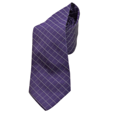 Gant lila, kockás, selyem férfi nyakkendő nyakkendő