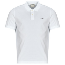 Gant Rövid ujjú galléros pólók REG SHIELD SS PIQUE POLO Fehér EU XL férfi póló