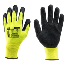 Ganteline 1LABB EUROLITE L500 HI-VIZ SÁRGA VÉDŐKESZTYŰ 9 védőkesztyű