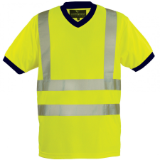 Ganteline YARD V-NYAKAS FLUO PÓLÓ (7YAVY) munkaruha