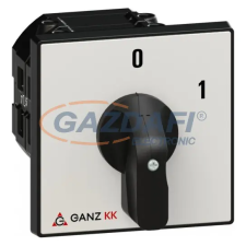  GANZ KK2-40-6096 Be-Ki kapcsoló, 4P, 40A, IP44 villanyszerelés