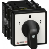 Ganz KK Kft. KK0-20-6005 Átkapcsoló 0 állással, fogantyús kézikapcsoló 20A, 1-0-2 felirat, IP44, 2P, Ganz