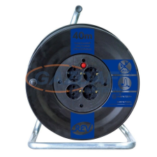 GAO 0088441 Kábeldob kültéri 40m 250V 16A IP44 hosszabbító, elosztó