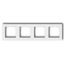 GAO 4113H MINI négyes keret, fehér színben villanyszerelés