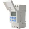GAO 5000H digitális heti időkapcsoló, DIN sínre, 2 modulos, 3680W, fehér, 230V