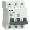 GAO 5921H Kismegszakító 3P 25A C, 4,5kA, fehér