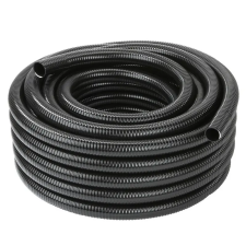 GAO 7490H PVC gégecső, lépésálló, 750N, Ø20, 100 méter, fekete színben villanyszerelés