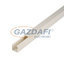 GAO 79730 Kábelcsatorna, 15 x 15 mm, 2m, fehér villanyszerelés