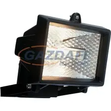 GAO 8111H Halogén fényvető max. 120W R7s, fekete, IP44 világítás