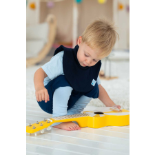  Garbósál, egyszínű, űrkék babasapka, sál